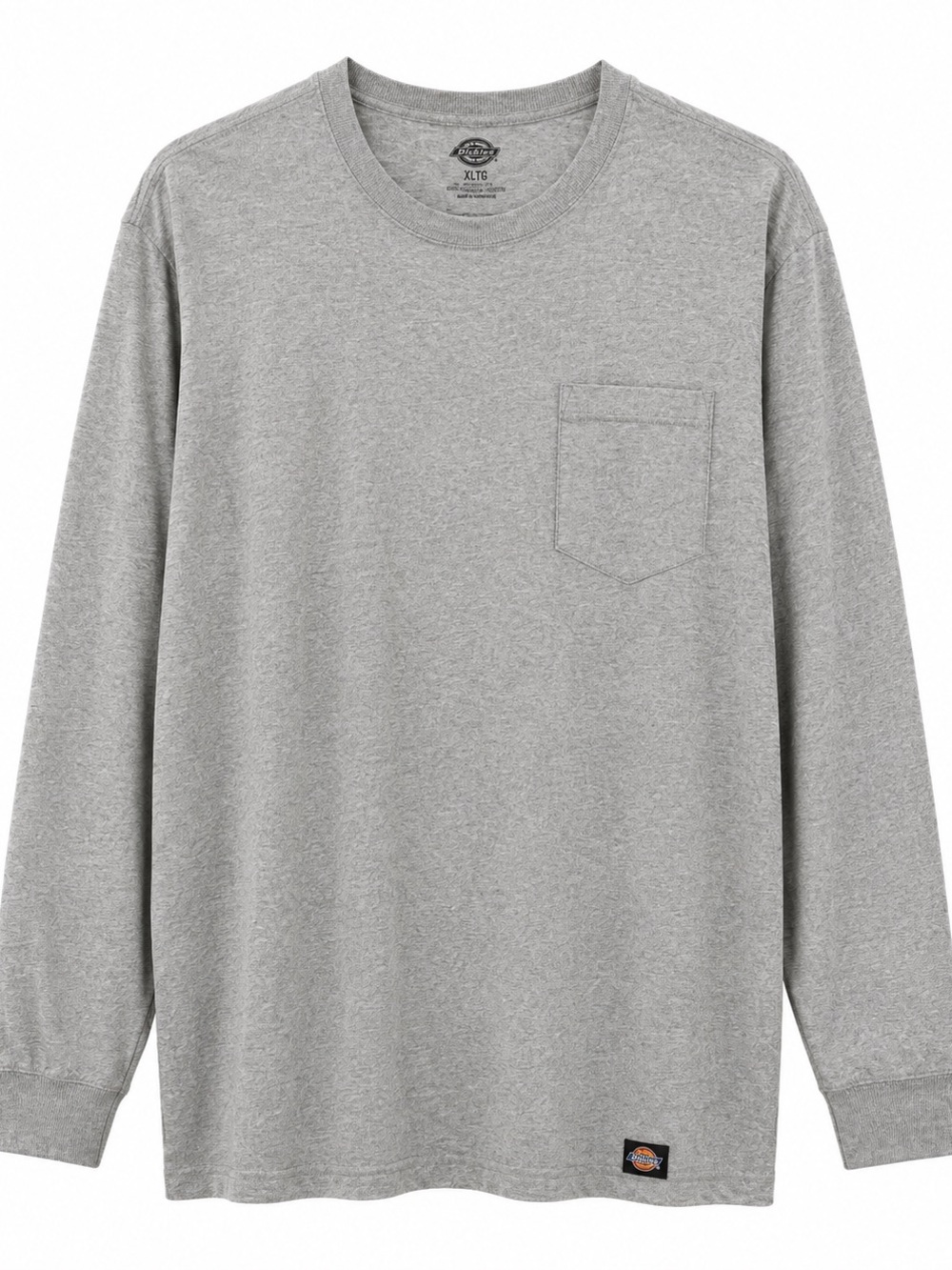 Dickies Gray Long Sleeve Men's Shirt XLT